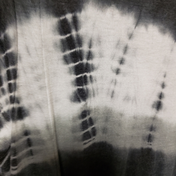 Vintage RXB Tye-dye Dress with Floral embroidery & Rhinestones- small-gpl - Picture 7 of 8